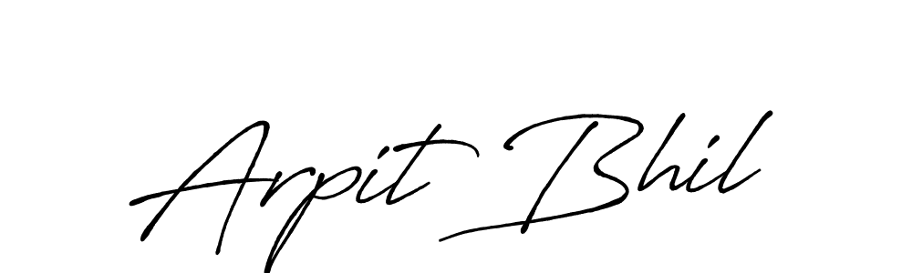 How to Draw Arpit Bhil signature style? Antro_Vectra_Bolder is a latest design signature styles for name Arpit Bhil. Arpit Bhil signature style 7 images and pictures png