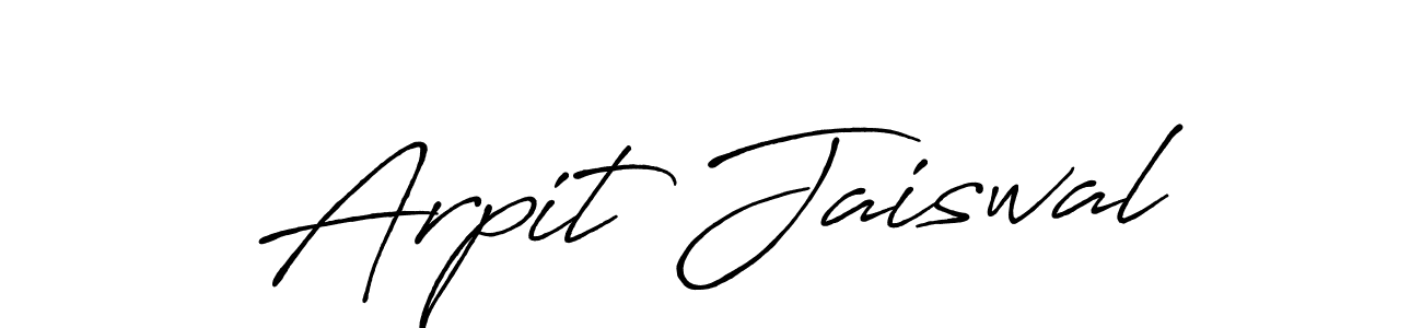 Use a signature maker to create a handwritten signature online. With this signature software, you can design (Antro_Vectra_Bolder) your own signature for name Arpit Jaiswal. Arpit Jaiswal signature style 7 images and pictures png