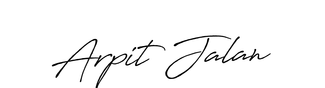 Similarly Antro_Vectra_Bolder is the best handwritten signature design. Signature creator online .You can use it as an online autograph creator for name Arpit Jalan. Arpit Jalan signature style 7 images and pictures png