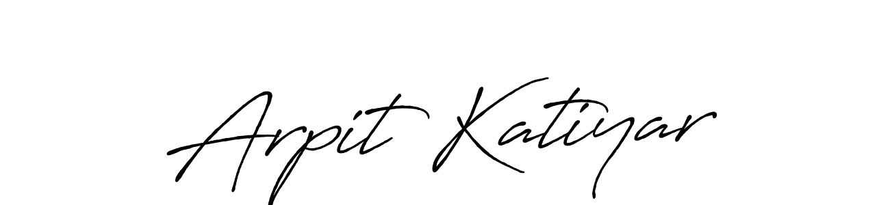 How to make Arpit Katiyar signature? Antro_Vectra_Bolder is a professional autograph style. Create handwritten signature for Arpit Katiyar name. Arpit Katiyar signature style 7 images and pictures png