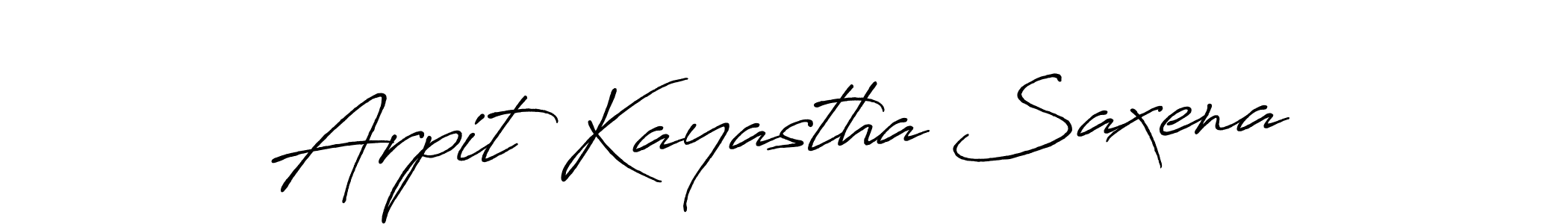 Similarly Antro_Vectra_Bolder is the best handwritten signature design. Signature creator online .You can use it as an online autograph creator for name Arpit Kayastha Saxena. Arpit Kayastha Saxena signature style 7 images and pictures png