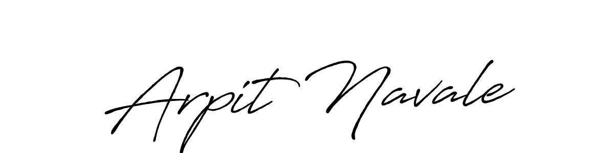How to make Arpit Navale signature? Antro_Vectra_Bolder is a professional autograph style. Create handwritten signature for Arpit Navale name. Arpit Navale signature style 7 images and pictures png
