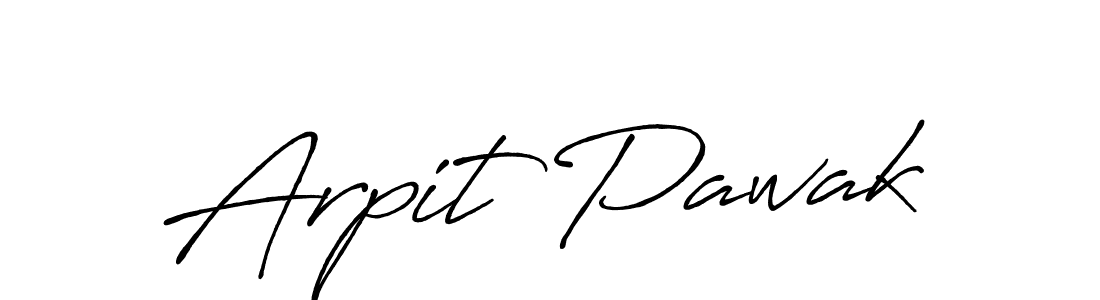 Arpit Pawak stylish signature style. Best Handwritten Sign (Antro_Vectra_Bolder) for my name. Handwritten Signature Collection Ideas for my name Arpit Pawak. Arpit Pawak signature style 7 images and pictures png