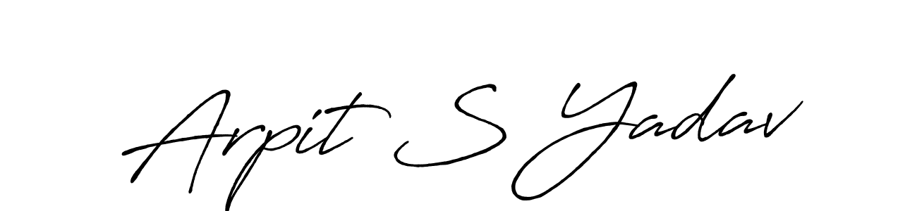 You can use this online signature creator to create a handwritten signature for the name Arpit S Yadav. This is the best online autograph maker. Arpit S Yadav signature style 7 images and pictures png