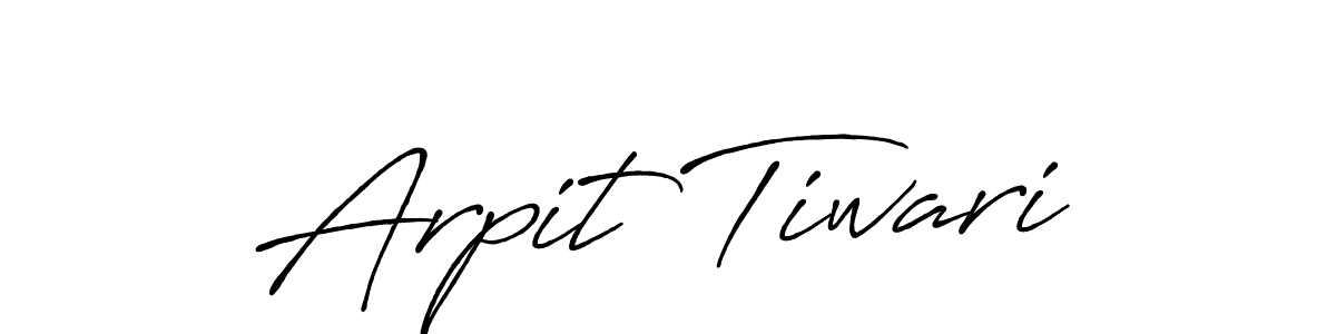 Make a beautiful signature design for name Arpit Tiwari. Use this online signature maker to create a handwritten signature for free. Arpit Tiwari signature style 7 images and pictures png