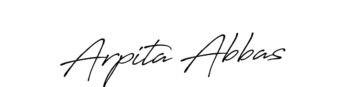This is the best signature style for the Arpita Abbas name. Also you like these signature font (Antro_Vectra_Bolder). Mix name signature. Arpita Abbas signature style 7 images and pictures png