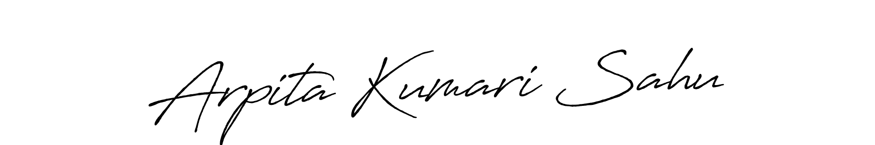 Make a short Arpita Kumari Sahu signature style. Manage your documents anywhere anytime using Antro_Vectra_Bolder. Create and add eSignatures, submit forms, share and send files easily. Arpita Kumari Sahu signature style 7 images and pictures png