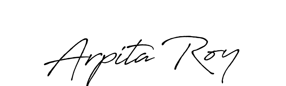 Make a beautiful signature design for name Arpita Roy. Use this online signature maker to create a handwritten signature for free. Arpita Roy signature style 7 images and pictures png