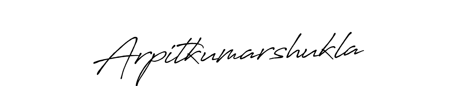 Also we have Arpitkumarshukla name is the best signature style. Create professional handwritten signature collection using Antro_Vectra_Bolder autograph style. Arpitkumarshukla signature style 7 images and pictures png