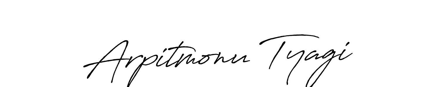 It looks lik you need a new signature style for name Arpitmonu Tyagi. Design unique handwritten (Antro_Vectra_Bolder) signature with our free signature maker in just a few clicks. Arpitmonu Tyagi signature style 7 images and pictures png