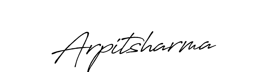 You should practise on your own different ways (Antro_Vectra_Bolder) to write your name (Arpitsharma) in signature. don't let someone else do it for you. Arpitsharma signature style 7 images and pictures png