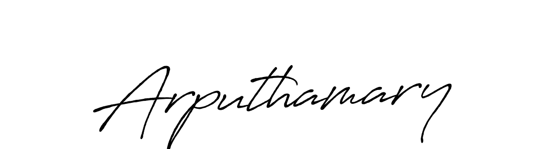 Also we have Arputhamary name is the best signature style. Create professional handwritten signature collection using Antro_Vectra_Bolder autograph style. Arputhamary signature style 7 images and pictures png