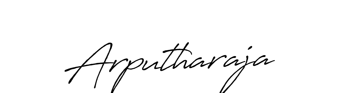 How to make Arputharaja signature? Antro_Vectra_Bolder is a professional autograph style. Create handwritten signature for Arputharaja name. Arputharaja signature style 7 images and pictures png