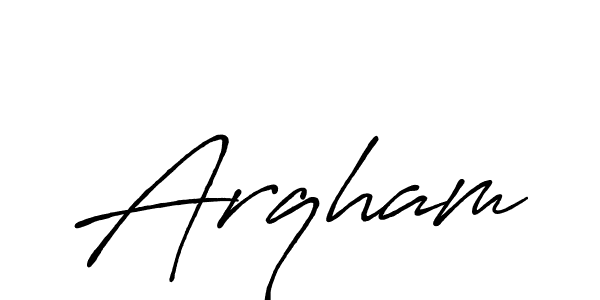 Here are the top 10 professional signature styles for the name Arqham. These are the best autograph styles you can use for your name. Arqham signature style 7 images and pictures png