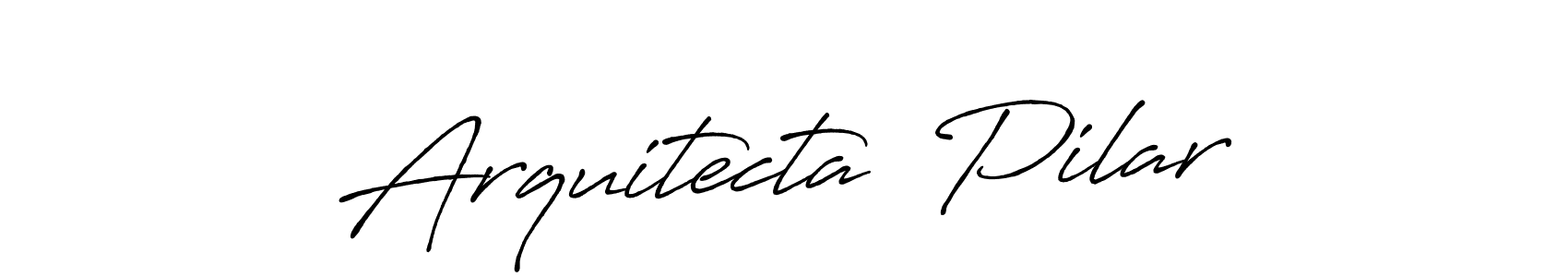 Similarly Antro_Vectra_Bolder is the best handwritten signature design. Signature creator online .You can use it as an online autograph creator for name Arquitecta  Pilar. Arquitecta  Pilar signature style 7 images and pictures png
