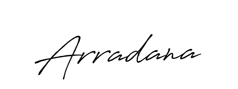 You can use this online signature creator to create a handwritten signature for the name Arradana. This is the best online autograph maker. Arradana signature style 7 images and pictures png