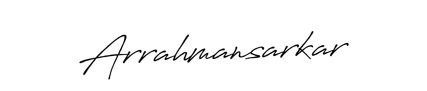 if you are searching for the best signature style for your name Arrahmansarkar. so please give up your signature search. here we have designed multiple signature styles  using Antro_Vectra_Bolder. Arrahmansarkar signature style 7 images and pictures png