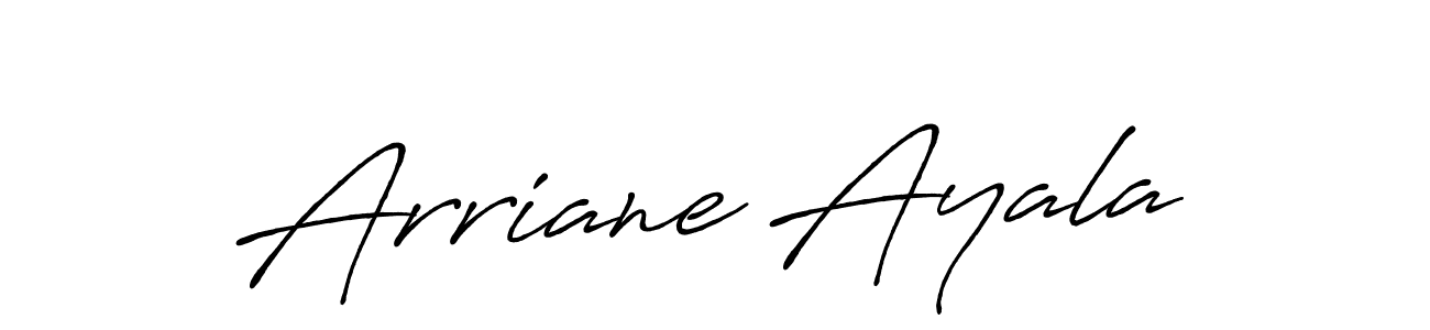 Antro_Vectra_Bolder is a professional signature style that is perfect for those who want to add a touch of class to their signature. It is also a great choice for those who want to make their signature more unique. Get Arriane Ayala name to fancy signature for free. Arriane Ayala signature style 7 images and pictures png