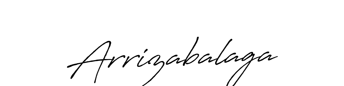 Arrizabalaga stylish signature style. Best Handwritten Sign (Antro_Vectra_Bolder) for my name. Handwritten Signature Collection Ideas for my name Arrizabalaga. Arrizabalaga signature style 7 images and pictures png