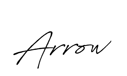 Design your own signature with our free online signature maker. With this signature software, you can create a handwritten (Antro_Vectra_Bolder) signature for name Arrow. Arrow signature style 7 images and pictures png