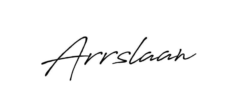 if you are searching for the best signature style for your name Arrslaan. so please give up your signature search. here we have designed multiple signature styles  using Antro_Vectra_Bolder. Arrslaan signature style 7 images and pictures png