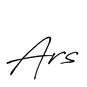 Also we have Ars name is the best signature style. Create professional handwritten signature collection using Antro_Vectra_Bolder autograph style. Ars signature style 7 images and pictures png