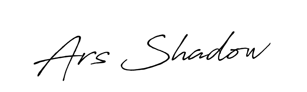 Also You can easily find your signature by using the search form. We will create Ars Shadow name handwritten signature images for you free of cost using Antro_Vectra_Bolder sign style. Ars Shadow signature style 7 images and pictures png