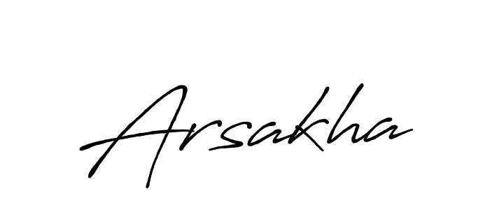 Similarly Antro_Vectra_Bolder is the best handwritten signature design. Signature creator online .You can use it as an online autograph creator for name Arsakha. Arsakha signature style 7 images and pictures png