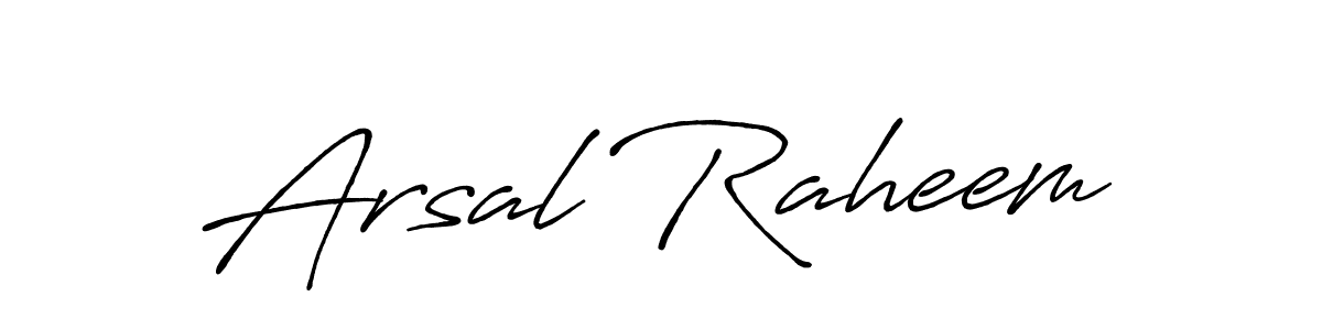 Similarly Antro_Vectra_Bolder is the best handwritten signature design. Signature creator online .You can use it as an online autograph creator for name Arsal Raheem. Arsal Raheem signature style 7 images and pictures png
