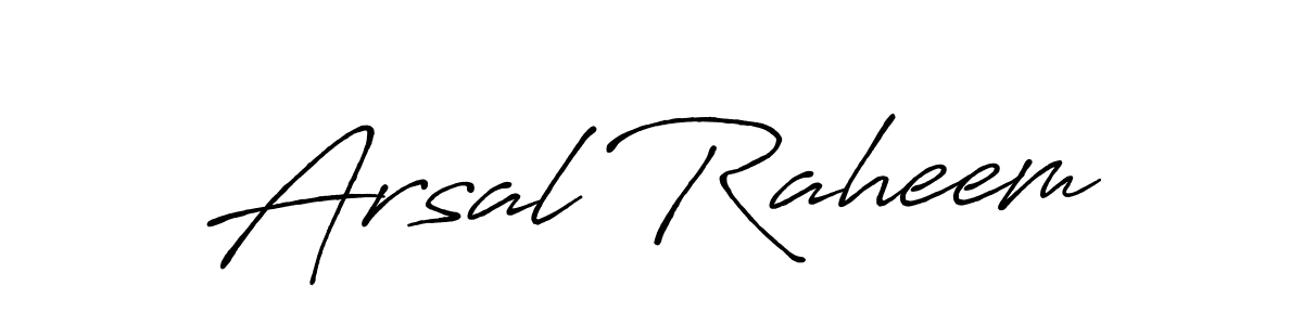 Similarly Antro_Vectra_Bolder is the best handwritten signature design. Signature creator online .You can use it as an online autograph creator for name Arsal Raheem. Arsal Raheem signature style 7 images and pictures png