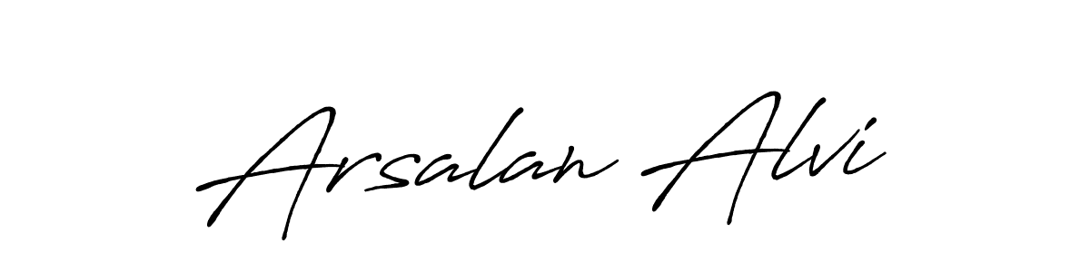 Make a beautiful signature design for name Arsalan Alvi. Use this online signature maker to create a handwritten signature for free. Arsalan Alvi signature style 7 images and pictures png