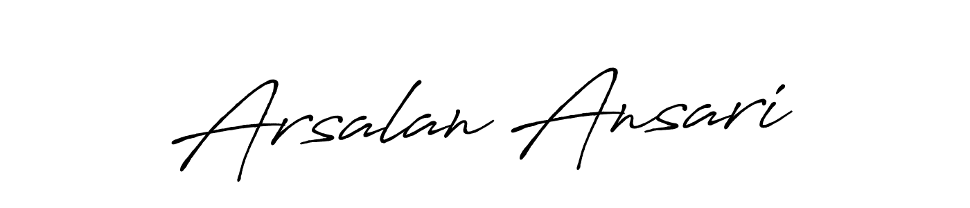 Similarly Antro_Vectra_Bolder is the best handwritten signature design. Signature creator online .You can use it as an online autograph creator for name Arsalan Ansari. Arsalan Ansari signature style 7 images and pictures png