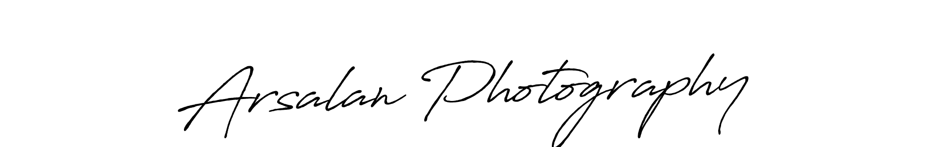 Similarly Antro_Vectra_Bolder is the best handwritten signature design. Signature creator online .You can use it as an online autograph creator for name Arsalan Photography. Arsalan Photography signature style 7 images and pictures png