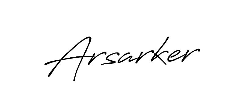 Create a beautiful signature design for name Arsarker. With this signature (Antro_Vectra_Bolder) fonts, you can make a handwritten signature for free. Arsarker signature style 7 images and pictures png