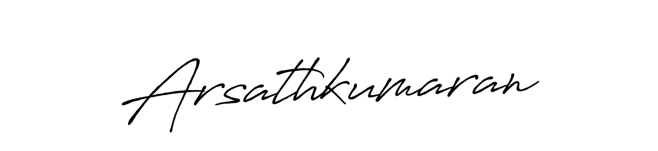 Make a beautiful signature design for name Arsathkumaran. Use this online signature maker to create a handwritten signature for free. Arsathkumaran signature style 7 images and pictures png