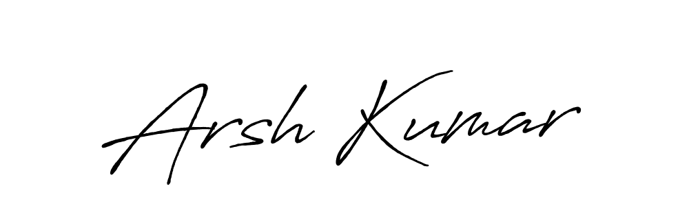 You can use this online signature creator to create a handwritten signature for the name Arsh Kumar. This is the best online autograph maker. Arsh Kumar signature style 7 images and pictures png