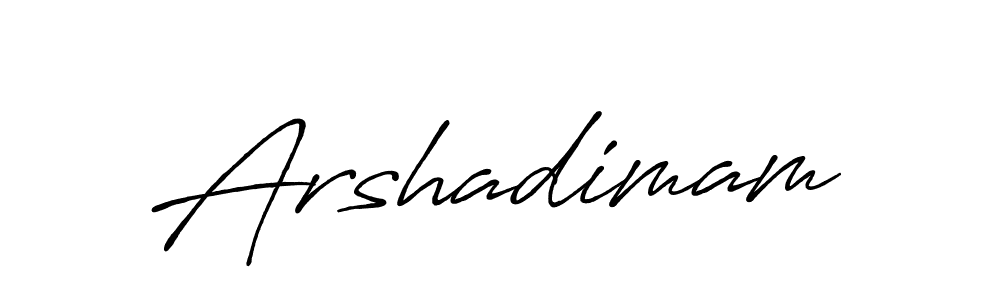 Antro_Vectra_Bolder is a professional signature style that is perfect for those who want to add a touch of class to their signature. It is also a great choice for those who want to make their signature more unique. Get Arshadimam name to fancy signature for free. Arshadimam signature style 7 images and pictures png