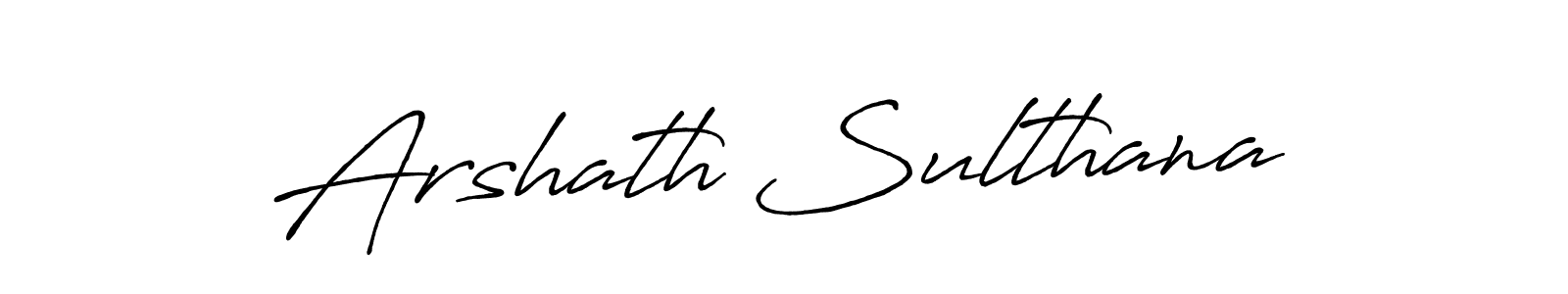 Also we have Arshath Sulthana name is the best signature style. Create professional handwritten signature collection using Antro_Vectra_Bolder autograph style. Arshath Sulthana signature style 7 images and pictures png