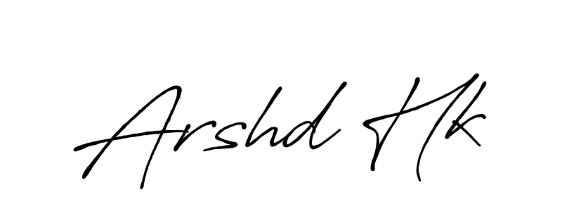 if you are searching for the best signature style for your name Arshd Hk. so please give up your signature search. here we have designed multiple signature styles  using Antro_Vectra_Bolder. Arshd Hk signature style 7 images and pictures png