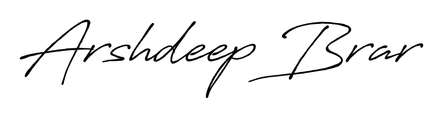 Make a beautiful signature design for name Arshdeep Brar. With this signature (Antro_Vectra_Bolder) style, you can create a handwritten signature for free. Arshdeep Brar signature style 7 images and pictures png