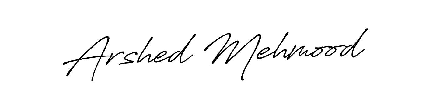 Once you've used our free online signature maker to create your best signature Antro_Vectra_Bolder style, it's time to enjoy all of the benefits that Arshed Mehmood name signing documents. Arshed Mehmood signature style 7 images and pictures png