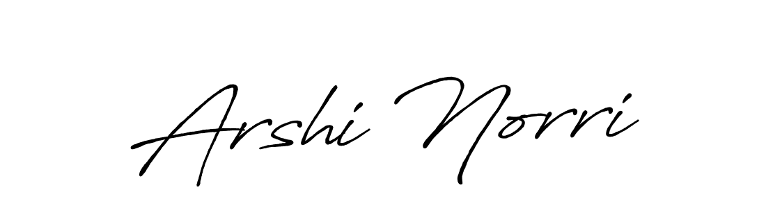 Once you've used our free online signature maker to create your best signature Antro_Vectra_Bolder style, it's time to enjoy all of the benefits that Arshi Norri name signing documents. Arshi Norri signature style 7 images and pictures png