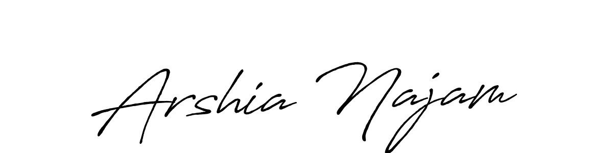 You should practise on your own different ways (Antro_Vectra_Bolder) to write your name (Arshia Najam) in signature. don't let someone else do it for you. Arshia Najam signature style 7 images and pictures png