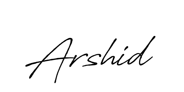 Antro_Vectra_Bolder is a professional signature style that is perfect for those who want to add a touch of class to their signature. It is also a great choice for those who want to make their signature more unique. Get Arshid name to fancy signature for free. Arshid signature style 7 images and pictures png