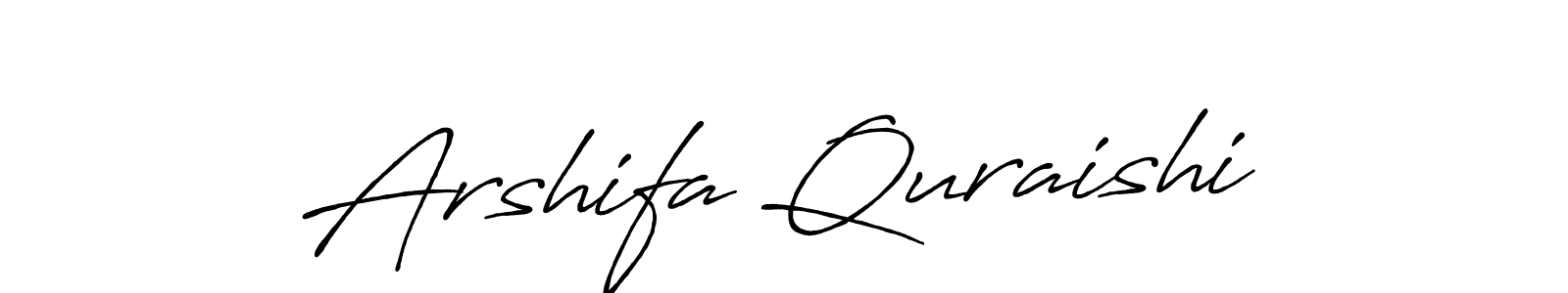 This is the best signature style for the Arshifa Quraishi name. Also you like these signature font (Antro_Vectra_Bolder). Mix name signature. Arshifa Quraishi signature style 7 images and pictures png