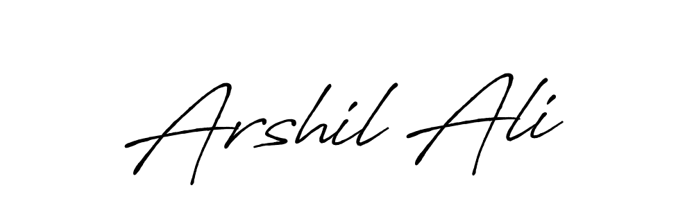 Here are the top 10 professional signature styles for the name Arshil Ali. These are the best autograph styles you can use for your name. Arshil Ali signature style 7 images and pictures png