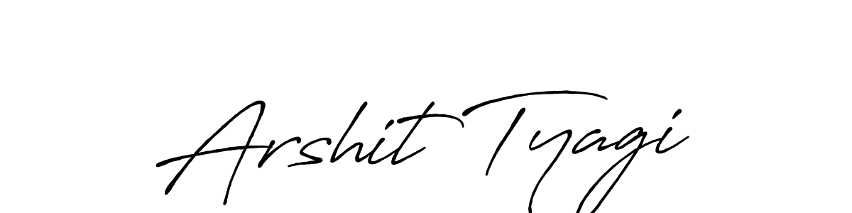 Here are the top 10 professional signature styles for the name Arshit Tyagi. These are the best autograph styles you can use for your name. Arshit Tyagi signature style 7 images and pictures png