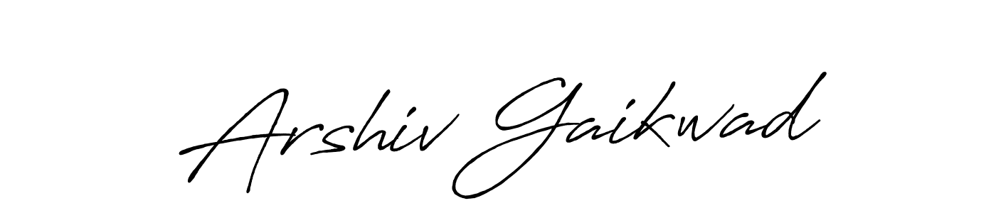 Similarly Antro_Vectra_Bolder is the best handwritten signature design. Signature creator online .You can use it as an online autograph creator for name Arshiv Gaikwad. Arshiv Gaikwad signature style 7 images and pictures png