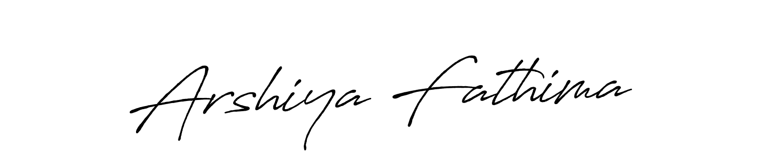 How to make Arshiya Fathima signature? Antro_Vectra_Bolder is a professional autograph style. Create handwritten signature for Arshiya Fathima name. Arshiya Fathima signature style 7 images and pictures png