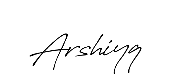 Make a beautiful signature design for name Arshiyq. Use this online signature maker to create a handwritten signature for free. Arshiyq signature style 7 images and pictures png